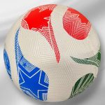 توپ فوتبال لاستیکی سایز 4 بتا مدل جام جهانی trionda2026 - Image 2