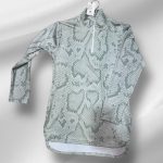 تونیک ورزشی نیم زیپ طرح دار - Image 4