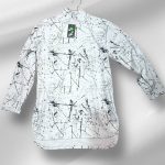 تونیک ورزشی نیم زیپ طرح دار - Image 5