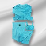 ست سه تیکه ورزشی زنانه سیملس - Image 2