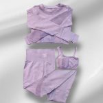 ست سه تیکه ورزشی زنانه سیملس - Image 5