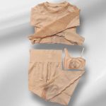 ست سه تیکه ورزشی زنانه سیملس - Image 7