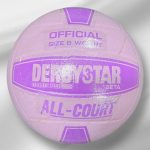 توپ والیبال لاستیکی سایز 5 مدل دربی استار 3 ستاره پاستیلی - Image 2