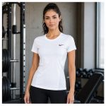 تیشرت ورزشی نایک زنانه بغل اسلپ - Image 2