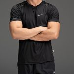 تیشرت ورزشی نایک لیزری مردانه (Nike Laser) – مشکی | مناسب تمرین و روزمره - Image 4