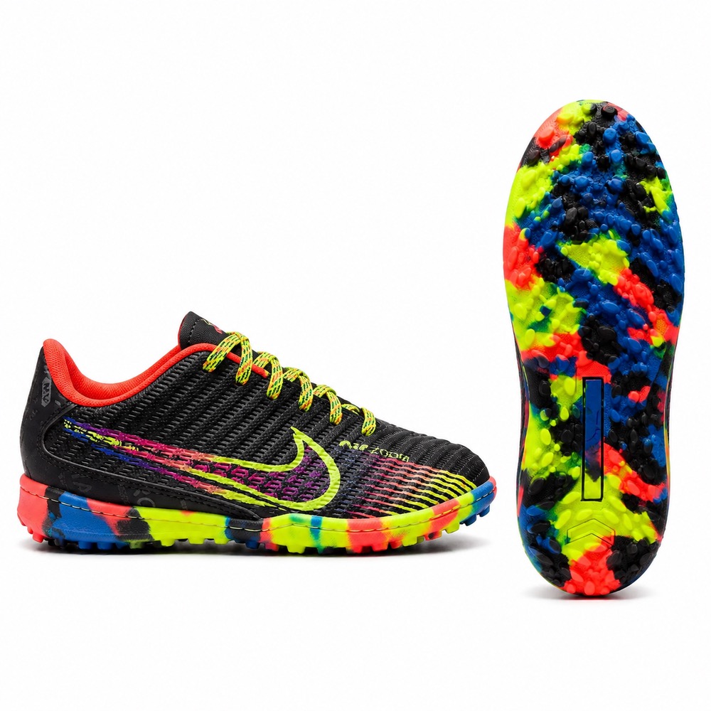 IMG_8759 کفش استوکریز نایک فیرلس (Nike Fearless) مشکی نئونی - دوردوخت حرفهای - تولیدی پارسیان - Image 1