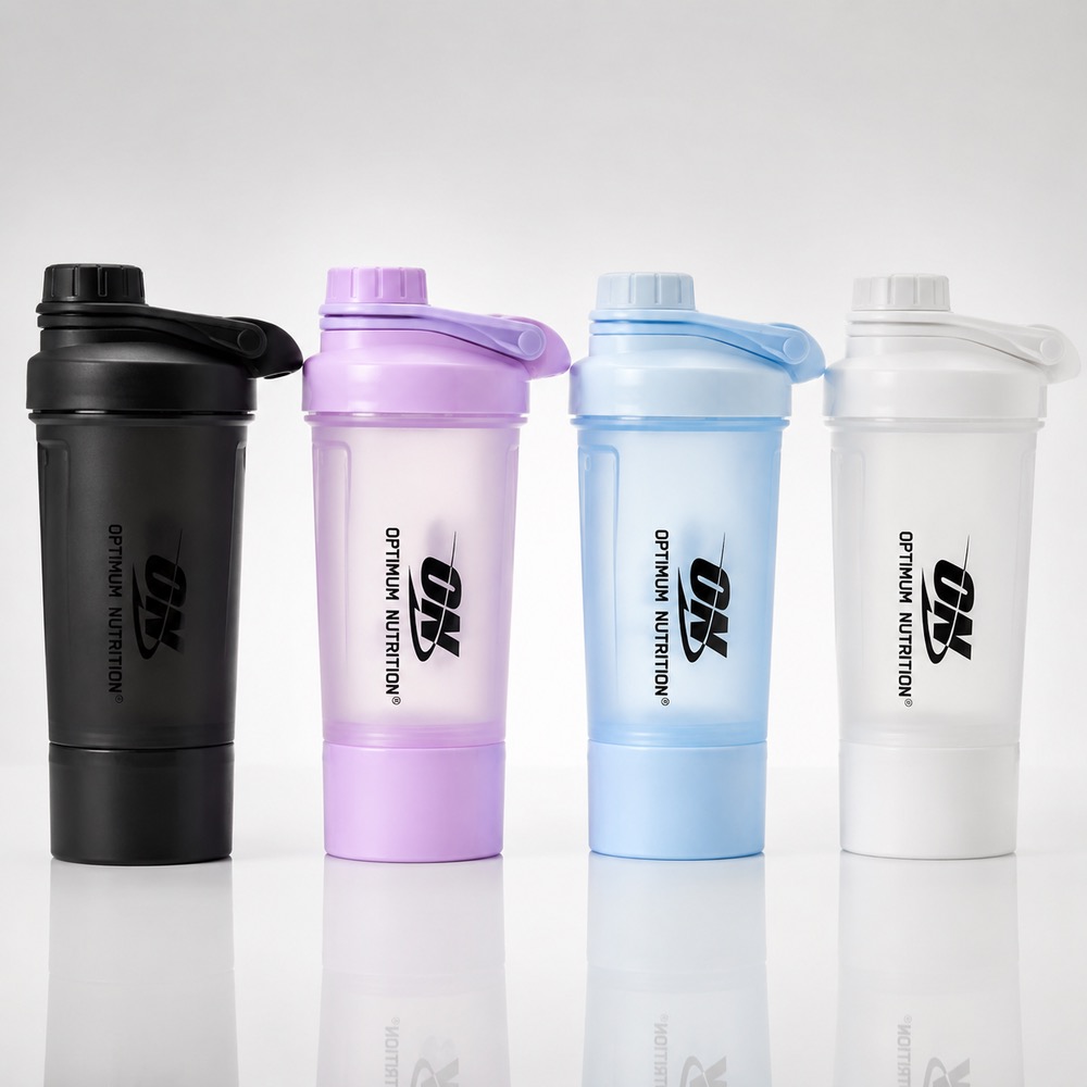 IMG_8853 شیکر ۳ تکه اپتیموم ناتریشن (Optimum Nutrition) مدل مخزندار - ظرفیت ۵۰۰ میلیلیتر - Image 1